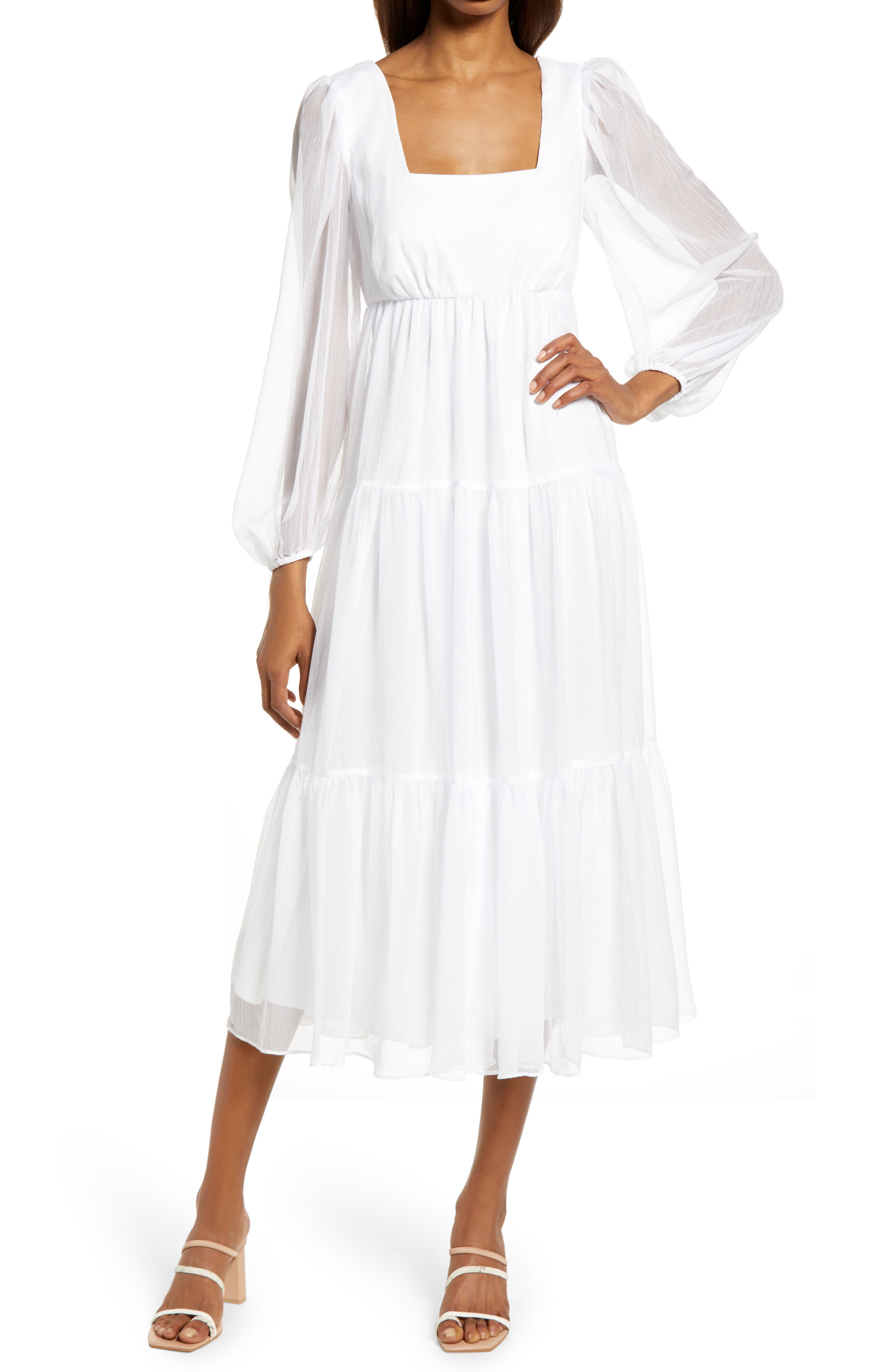 nordstrom white dresses