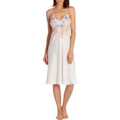 In Bloom By Jonquil Lace Bodice Nightgown, Ivory