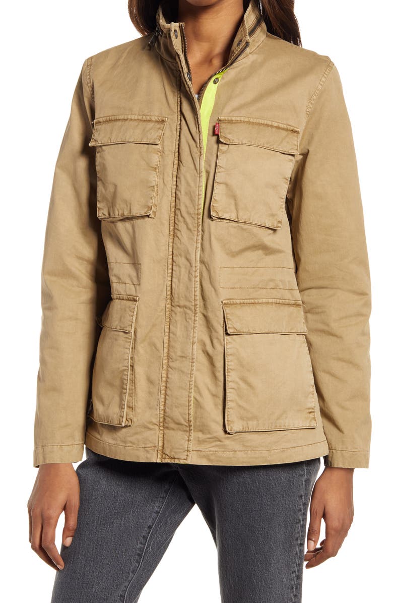Levi's<sup>®</sup> Cotton Military Jacket, Alternate, color,