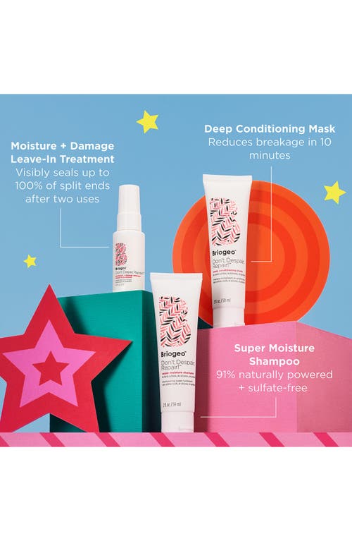 Shop Briogeo Don't Despair, Repair!™ Damage Defenders Set $37 Value In No Color