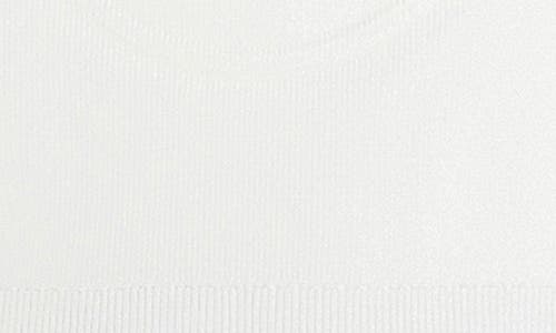 English Factory Embossed Monogram Sleeveless Sweater Shell In Ivory