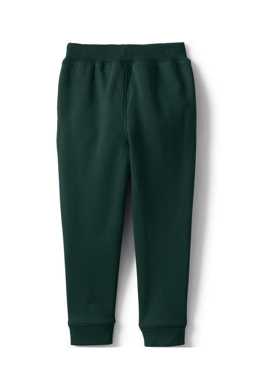 Lands' End School Uniform Kids Jogger Sweatpants In Evergreen