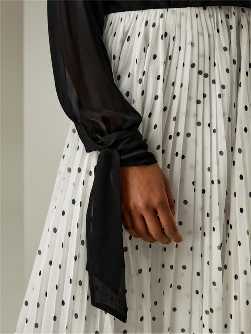 Lilysilk Floaty Batwing Sleeve Blouse Set In Black