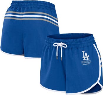 Women's Wear by Erin Andrews Royal Los Angeles Dodgers Logo Shorts
