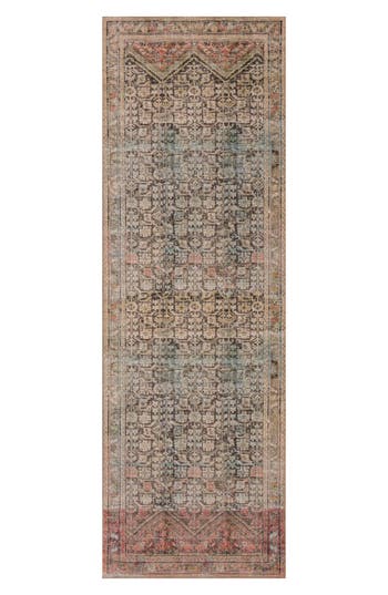 Loloi Loren Collection Rug In Charcoal/multi