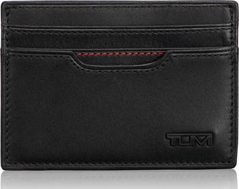 TUMI - Alpha Money Clip Card Case Wallet for Men - Black