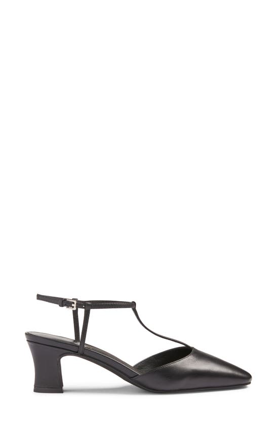 Shop Jeffrey Campbell Chantall Ankle Strap Pump In Black