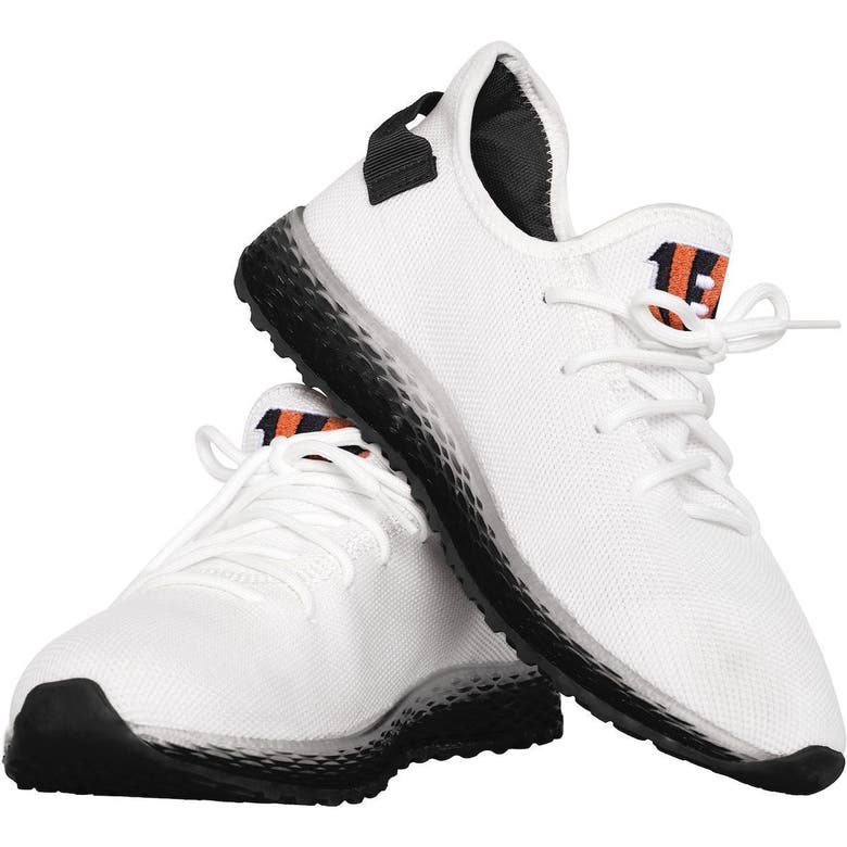 Cincinnati Bengals NFL Mens Gradient Midsole White Sneakers