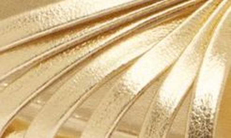 Shop Loeffler Randall Izzie Knot Slide Sandal In Gold