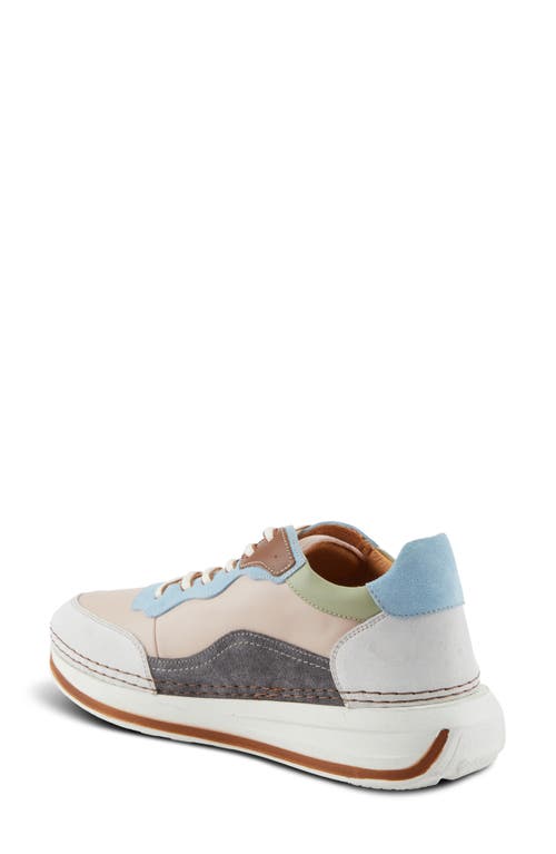 Shop Spring Step Booker Sneaker In Blush Multi