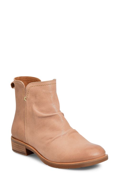Beckie Ruched Bootie in Rose Taupe