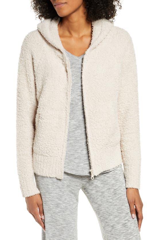 Shop Barefoot Dreams Cozychic™ Zip Hoodie In Stone