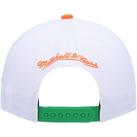 Men's Sacramento Kings Mitchell & Ness White Pure Platinum Mint Snapback Hat