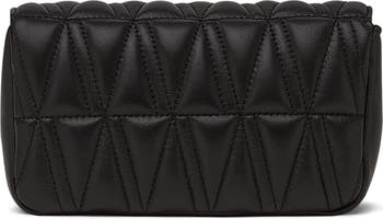 Versace Women's Purple Virtus Quilted Leather Evening Bag