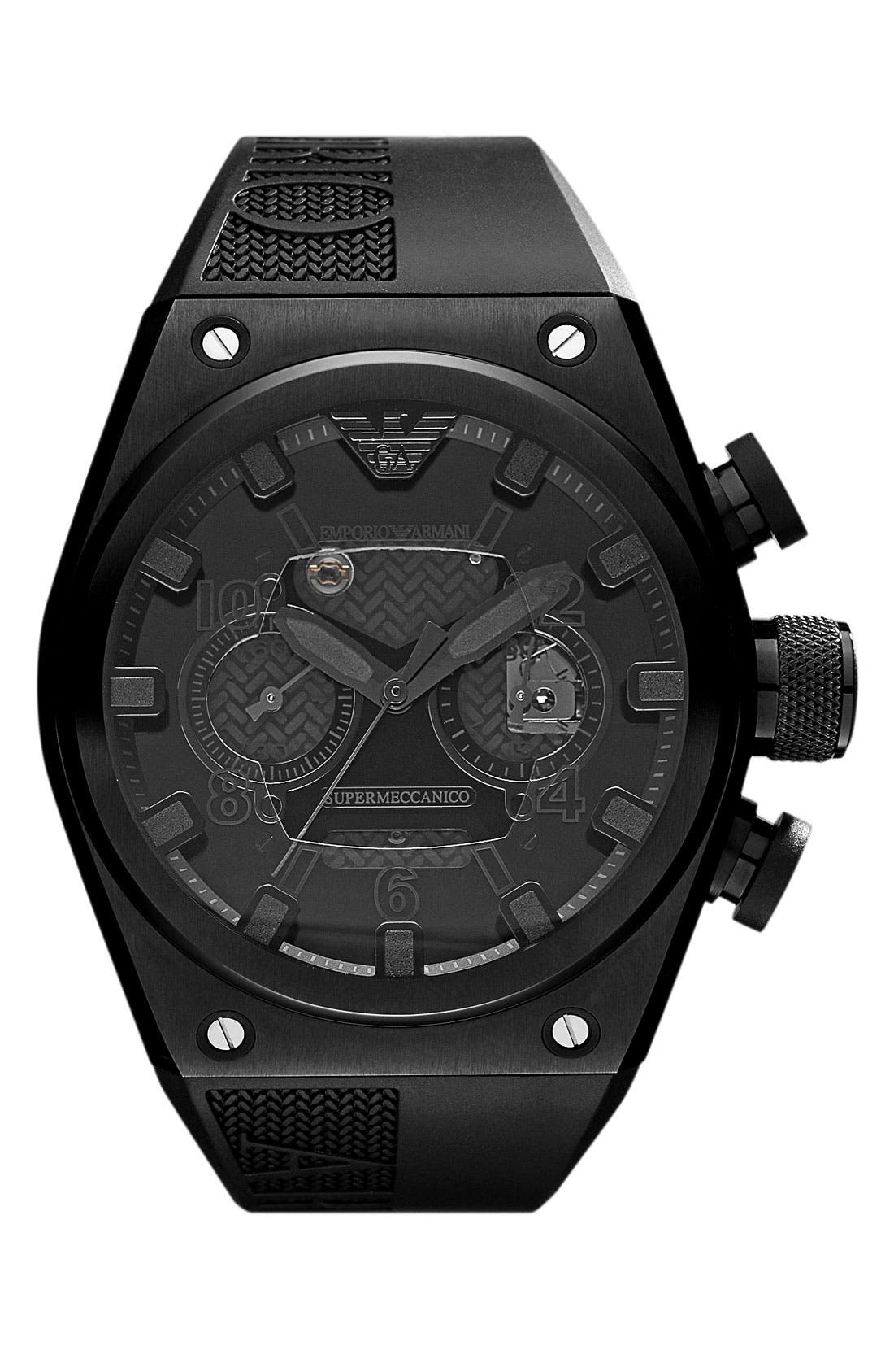 Emporio Armani 'Super Meccanico - 30th Anniversary' Watch (Limited ...