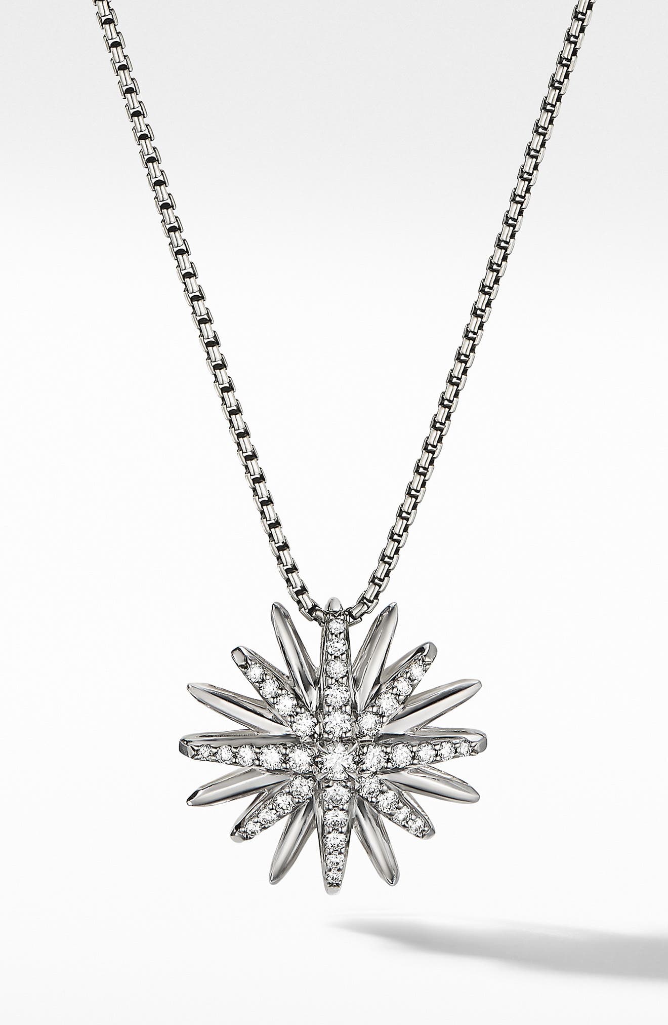 david yurman starburst diamond necklace