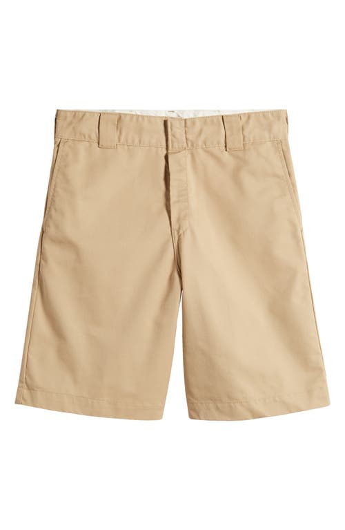 Carhartt Man Shorts & Bermuda Shorts Beige Size 33 Organic Cotton In Sable Rinsed