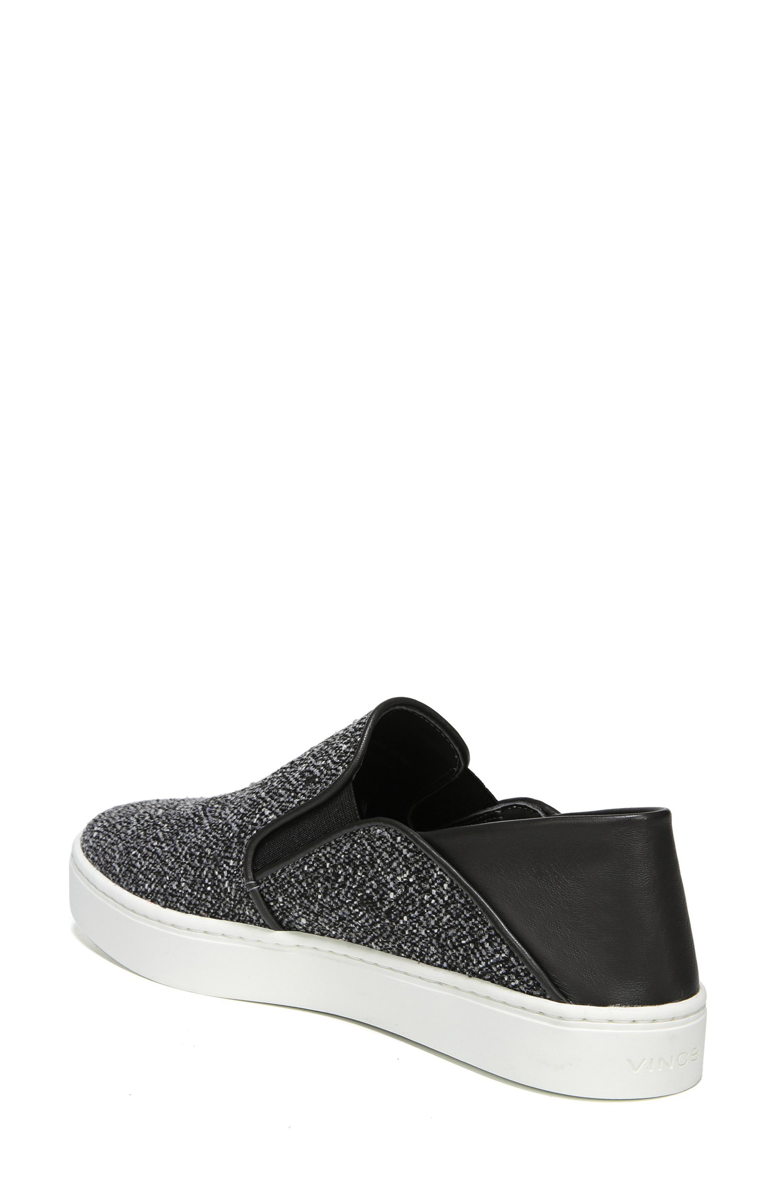vince garvey slip on black