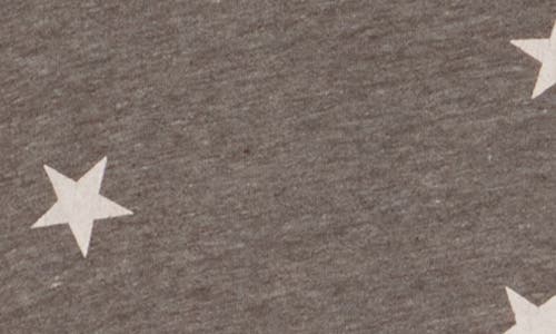 Lucky Brand Star T-shirt In Gray Multi