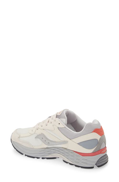 Saucony Gender Inclusive Progrid Omni 9 Sneaker In Ivory/grey