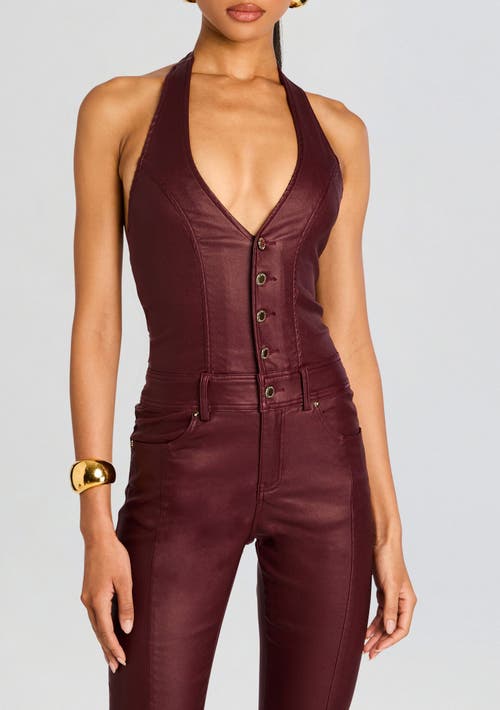 Shop Retroféte Retrofête Cynthia Jumpsuit In Port