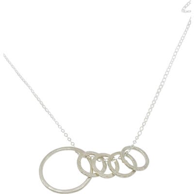Nashelle Identity Mama & Child 5-Hoop Necklace