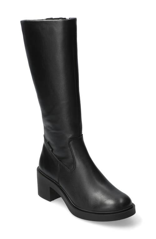 Mephisto Polonie Tall Boot in Black Silk 