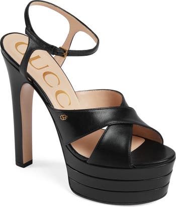 New Chanel Brown Leather CC Logo Clogs Platform Shoes 36.5