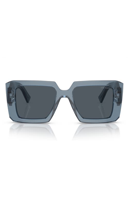 Prada 56mm Square Sunglasses in Grey at Nordstrom