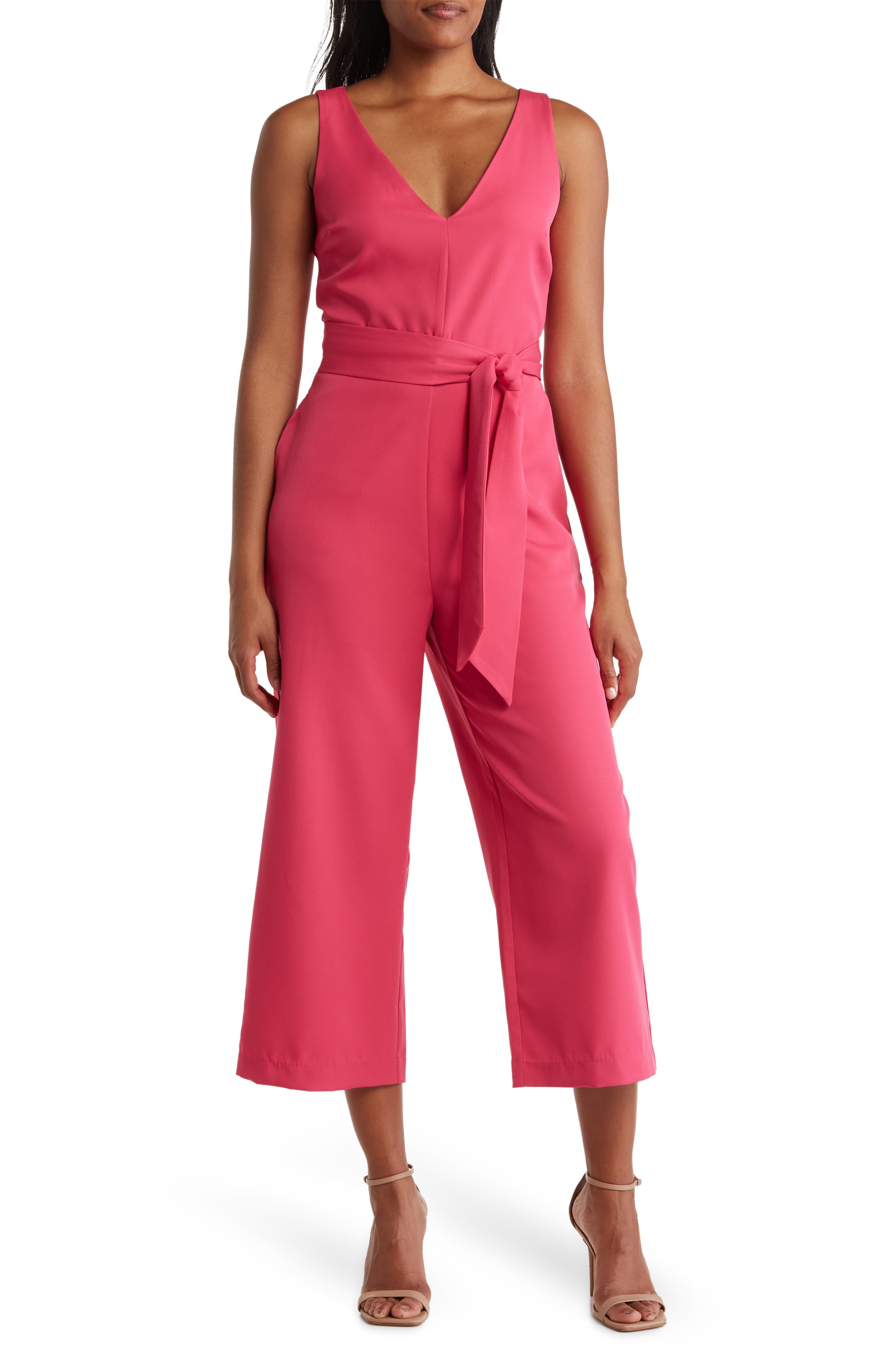 pink romper women's