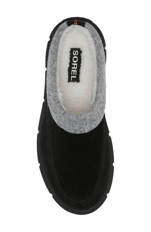 Sorel Explorer Iii Mule In Black/black