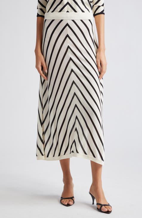 Zimmermann black hotsell and white skirt