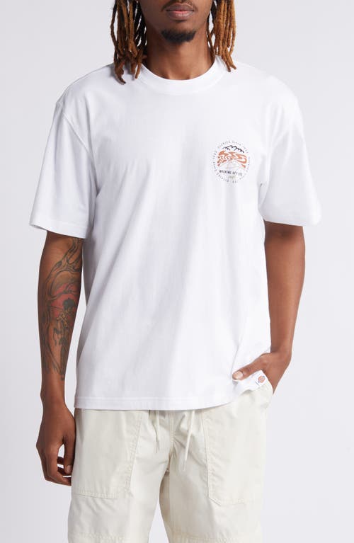 Dickies Stanardsville Cotton Graphic T-shirt In White