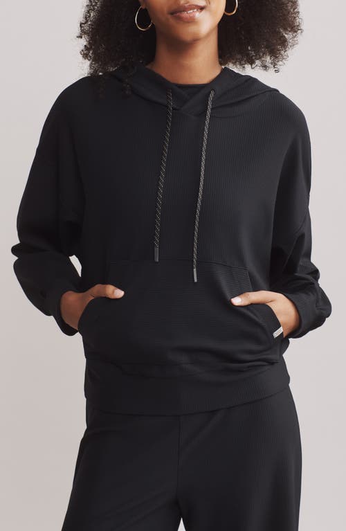 Shop Rhone Ripple Hoodie In Black