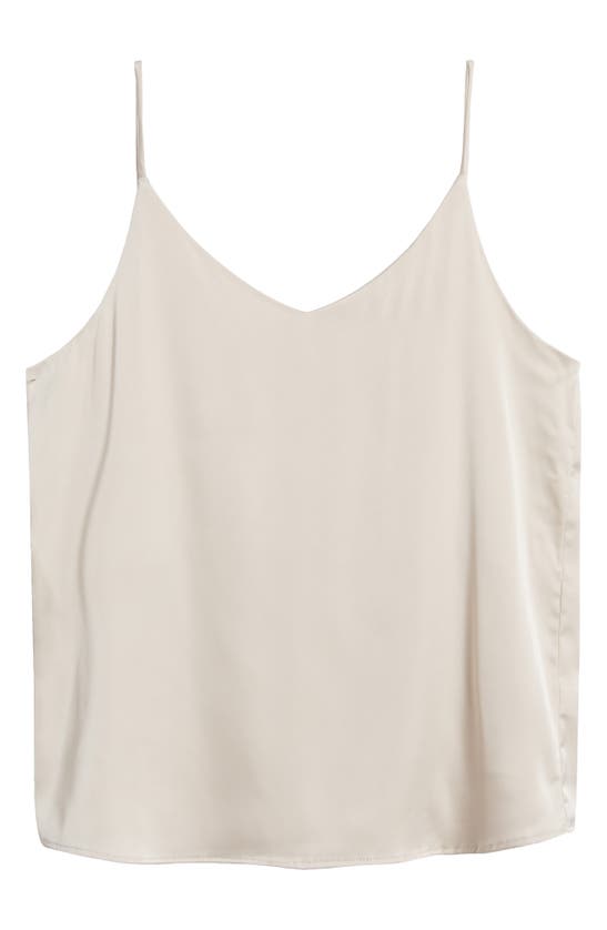 Shop Nikki Lund Bijou Satin Camisole In Champagne