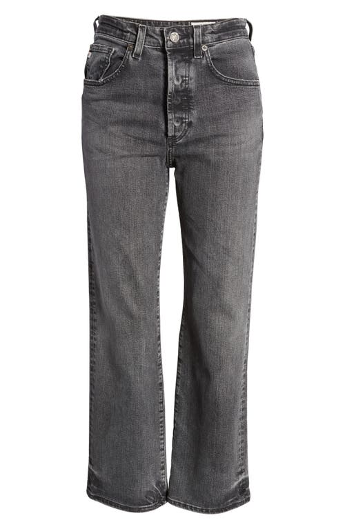Shop Ag Kinsley High Waist Ankle Flare Leg Jeans In 10 Years Bonfire