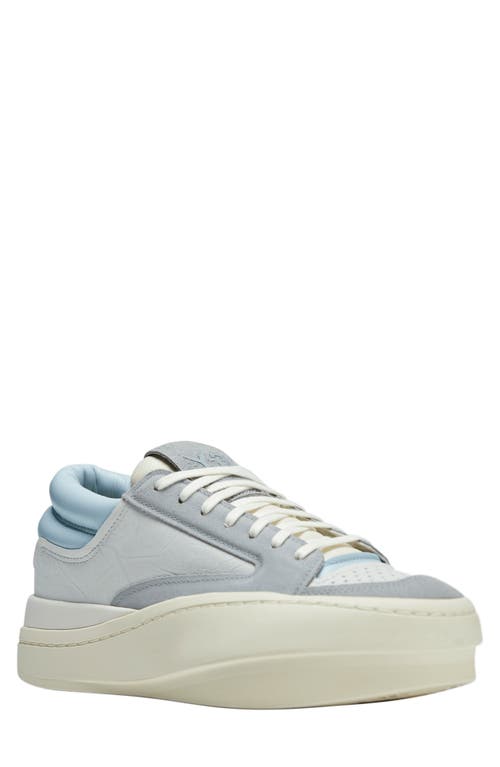 Y-3 Centennial Strapped Low Upper Board Shoes In Off White/grey/cream White