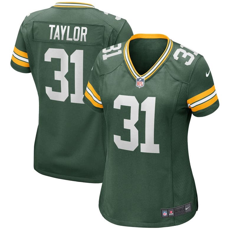 Men's Nike Jim Taylor Green Green Bay Packers Game Retired Player