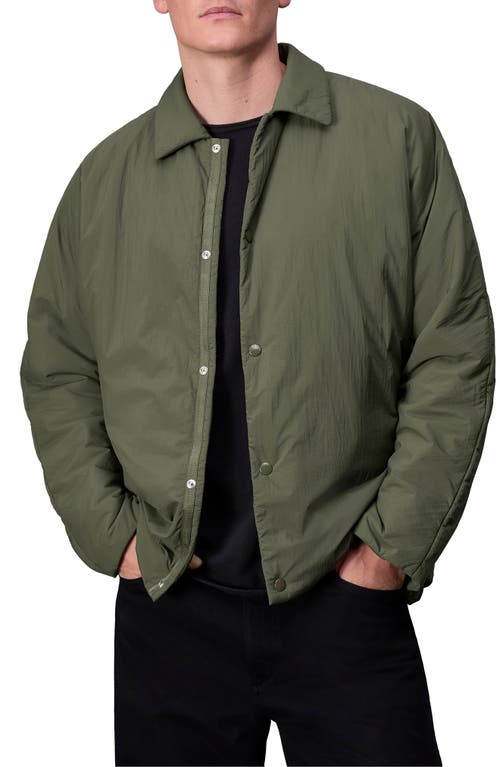 Shop Rag & Bone Henderson Insulated Shirt Jacket In Forgreen