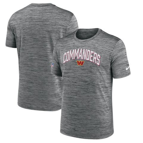 Men's Nike Burgundy Washington Commanders Sideline Infograph Performance  T-Shirt