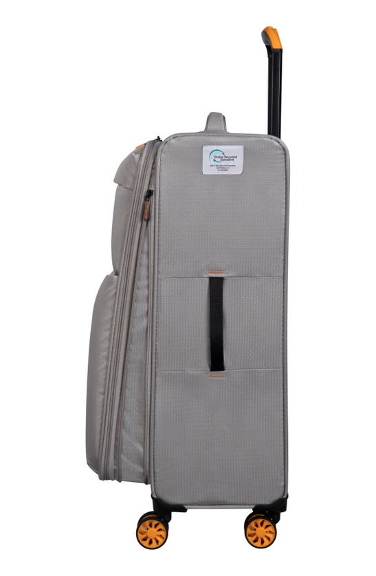 Shop It Luggage Eco Icon 21" Spinner Suitcase In Flint Gray