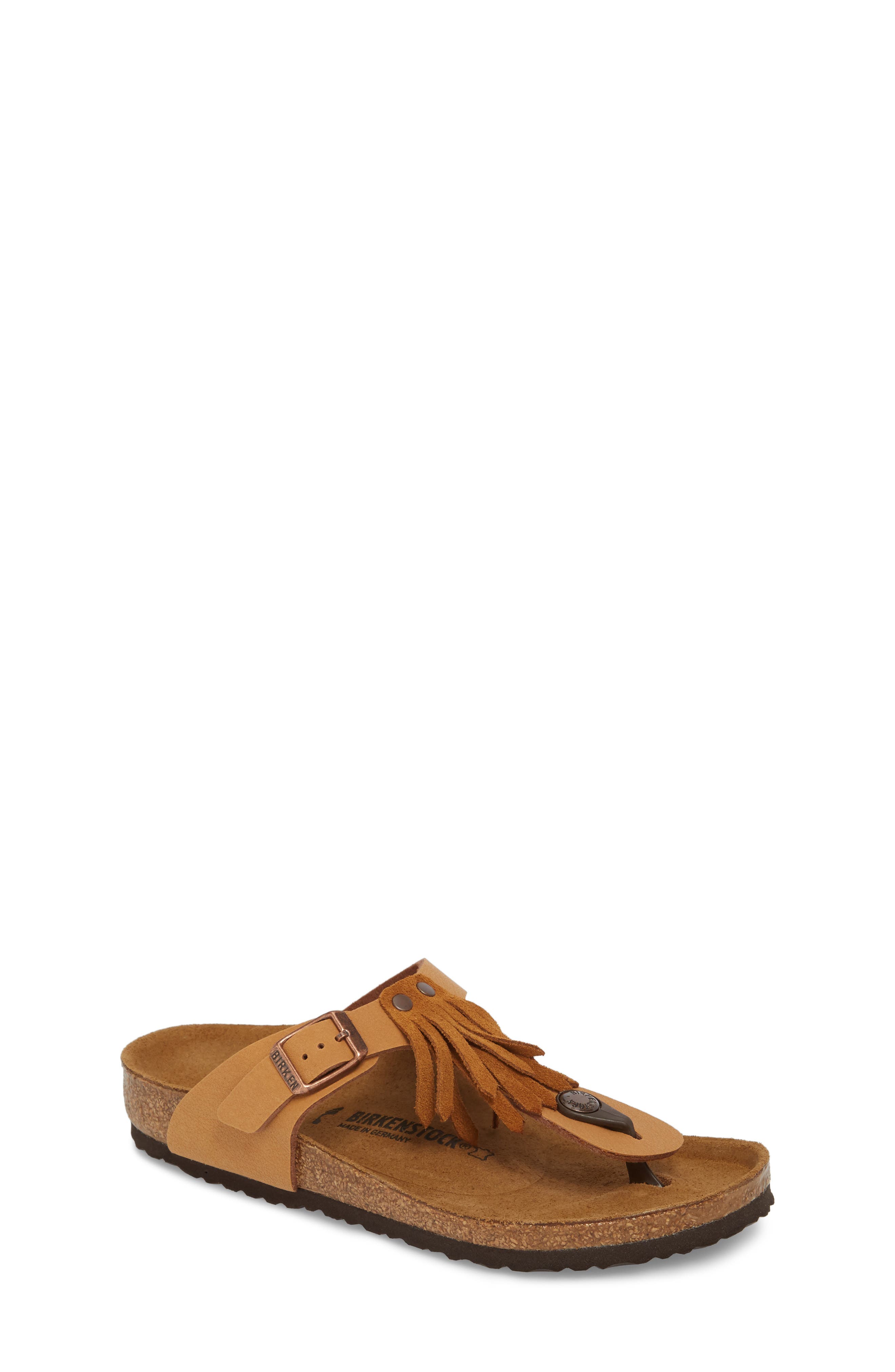 birkenstock gizeh fringe sandals