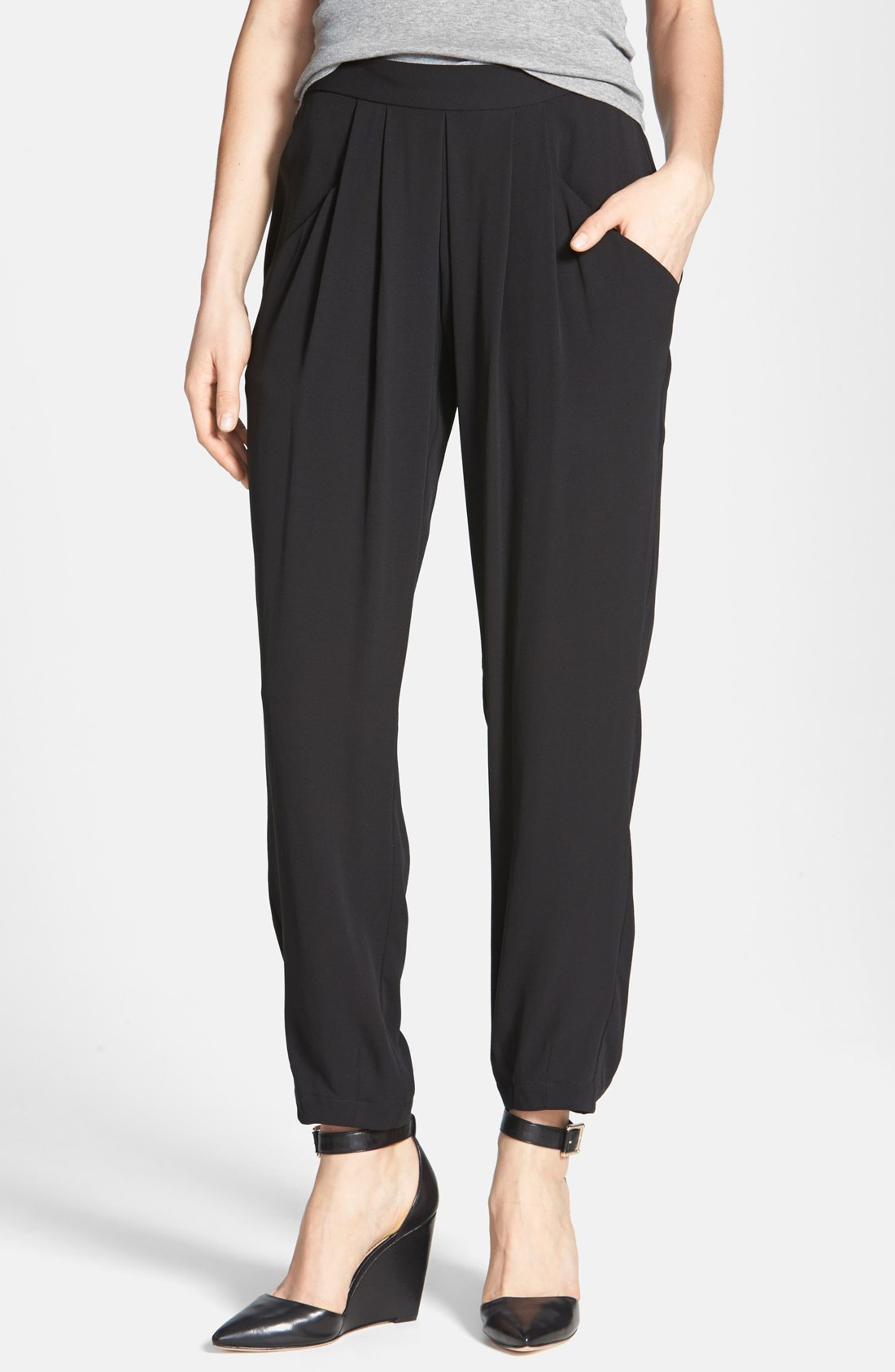 Eileen Fisher Silk Ankle Pants | Nordstrom