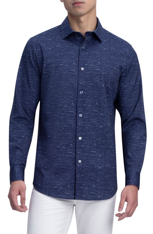 Bugatchi Stretch Cotton Button-Up Shirt at Nordstrom