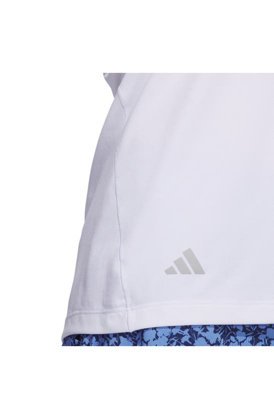 Shop Adidas Golf Essentials Performance Golf Hoodie In White