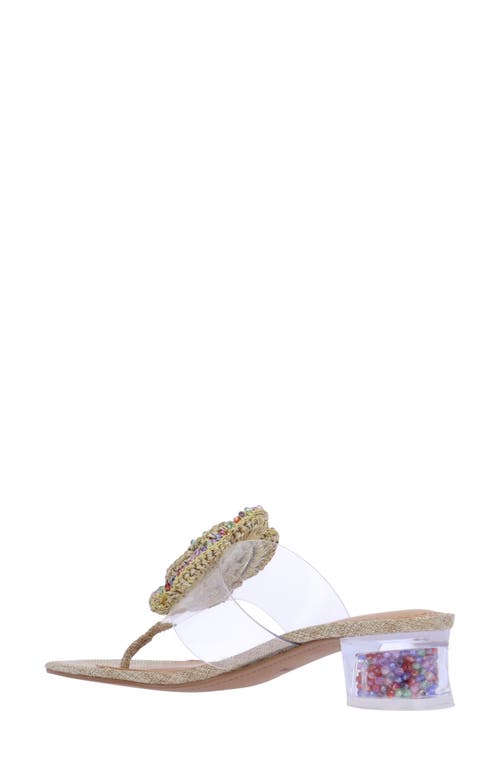 Shop J. Reneé Abriana Sandal In Clear/natural