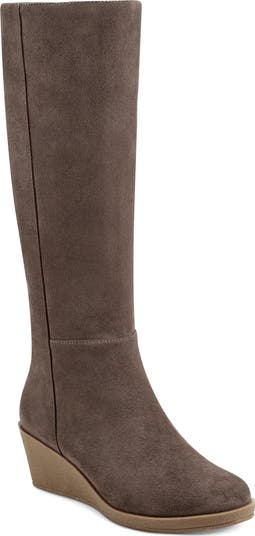 Aerosoles Brenna Knee High Wedge Boot Women Nordstromrack