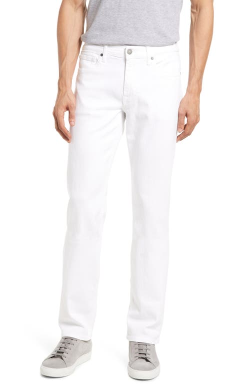 7 For All Mankind Men's Slimmy Slim Fit Stretch Jeans White at Nordstrom,