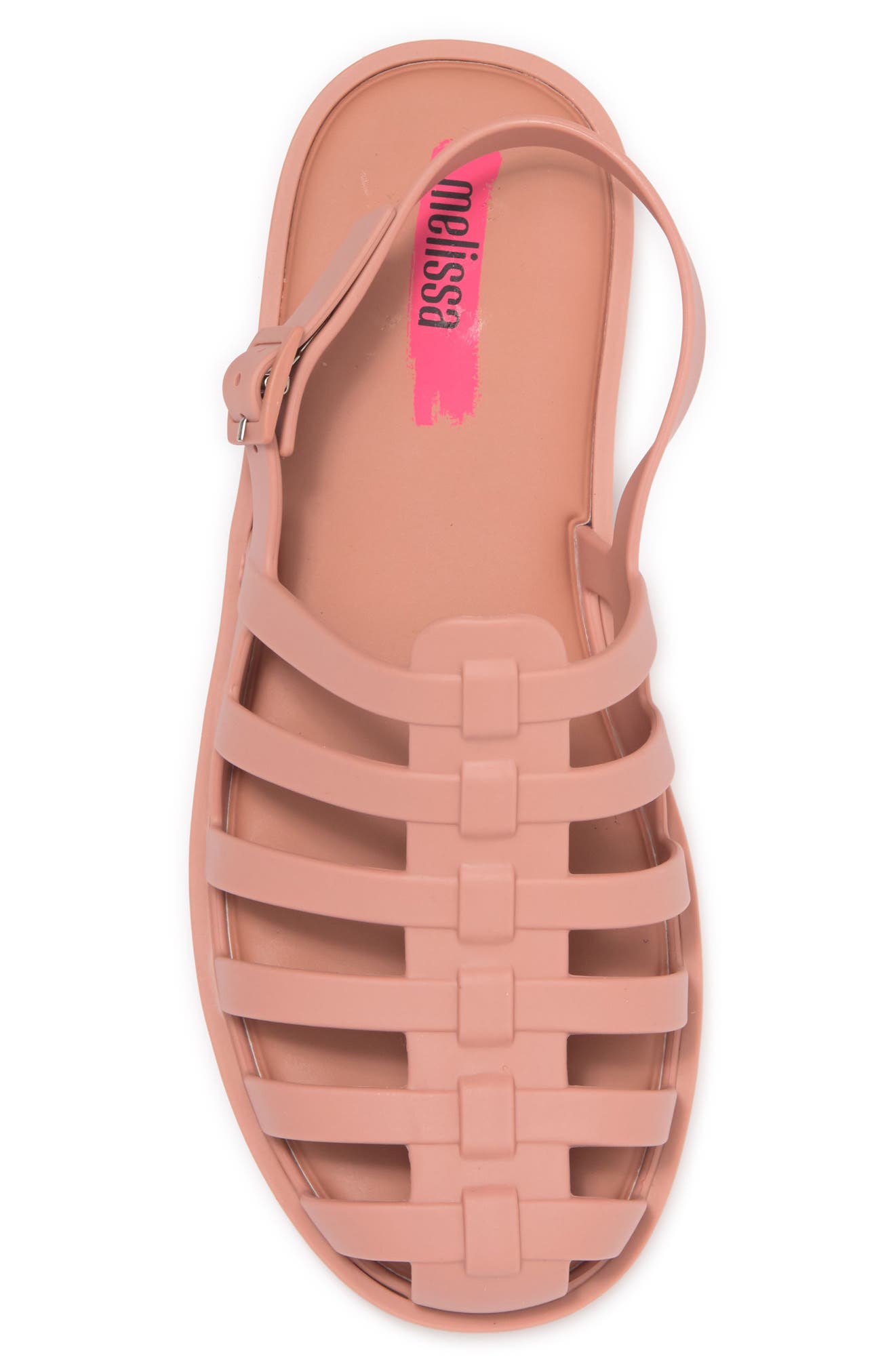 slingback jelly sandals