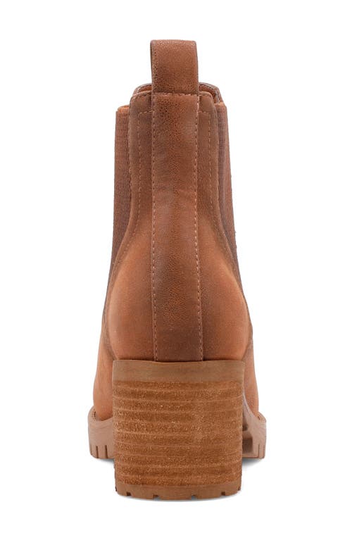 Shop Mia Jonna Lug Sole Chelsea Boot In Cognac